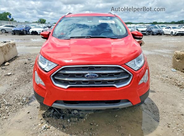 MAJ6S3KL0LC357166 2020 FORD ECOSPORT Красный Вид спереди