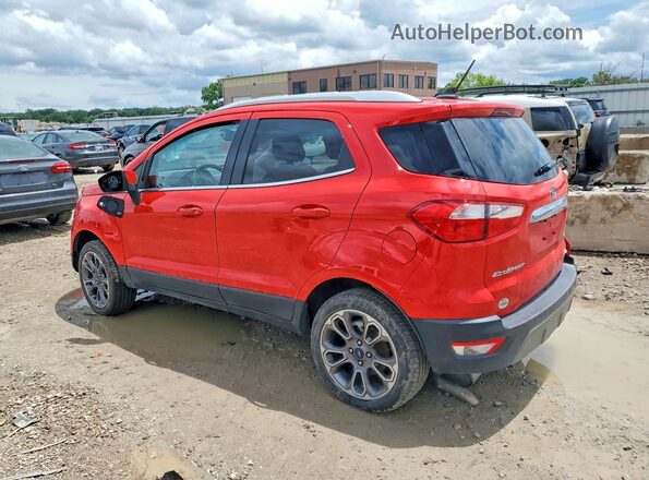 MAJ6S3KL0LC357166 2020 FORD ECOSPORT Красный Задняя левая четверть
