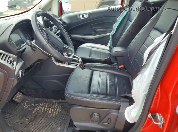 MAJ6S3KL0LC357166 2020 FORD ECOSPORT Красный Вид салона спереди