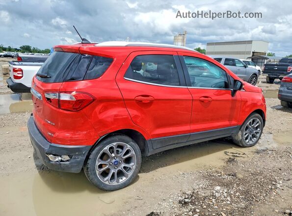 MAJ6S3KL0LC357166 2020 FORD ECOSPORT Красный Задняя правая четверть