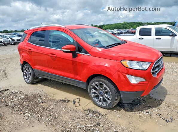 MAJ6S3KL0LC357166 2020 FORD ECOSPORT Красный Передняя правая четверть