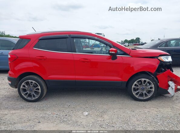 MAJ6S3KL0MC439304 2021 FORD ECOSPORT Красный Вид задней части салона