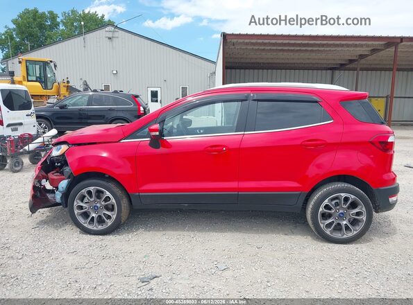 MAJ6S3KL0MC439304 2021 FORD ECOSPORT Красный Панорамный вид салона 360°