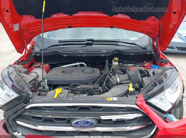 MAJ6S3KL0MC439304 2021 FORD ECOSPORT Красный Вид сзади