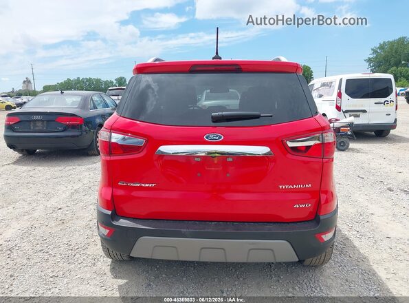 MAJ6S3KL0MC439304 2021 FORD ECOSPORT Красный 