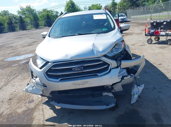 MAJ6S3KL2KC297504 2019 FORD ECOSPORT Silver Դիմացի տեսք