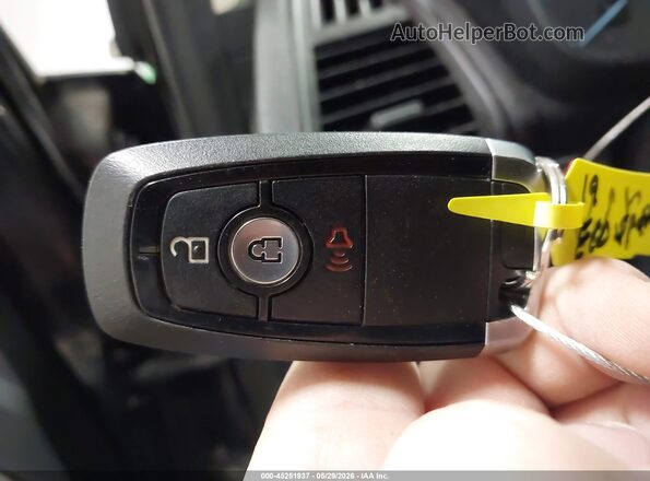 MAJ6S3KL2KC309926 2019 FORD ECOSPORT Black Առջևի վահանակի տեսք