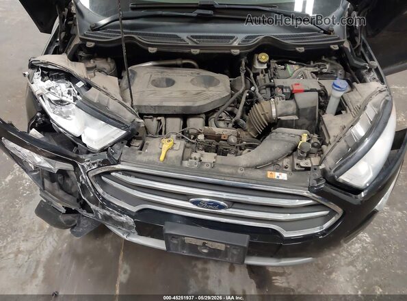 MAJ6S3KL2KC309926 2019 FORD ECOSPORT Black Հետևի տեսք