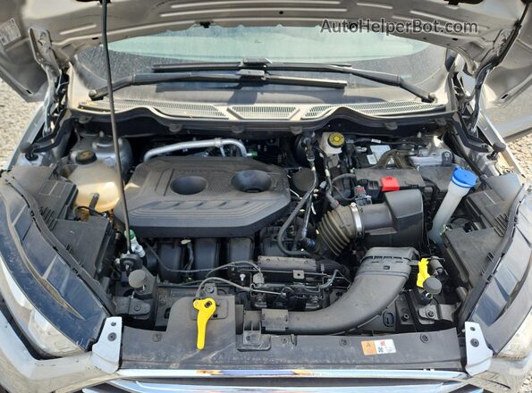 MAJ6S3KL2KC310932 2019 FORD ECOSPORT Silver Engine compartment view