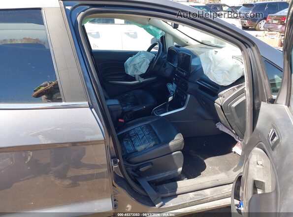 MAJ6S3KL2LC347318 2020 FORD ECOSPORT Gray წინა სალონის ხედი