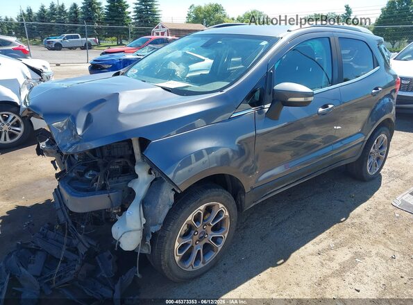 MAJ6S3KL2LC347318 2020 FORD ECOSPORT Gray წინა მარცხენა ხედი სამი მეოთხედიდან