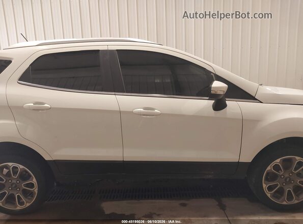 MAJ6S3KL3LC361440 2020 FORD ECOSPORT White Widok wnętrza 360 stopni