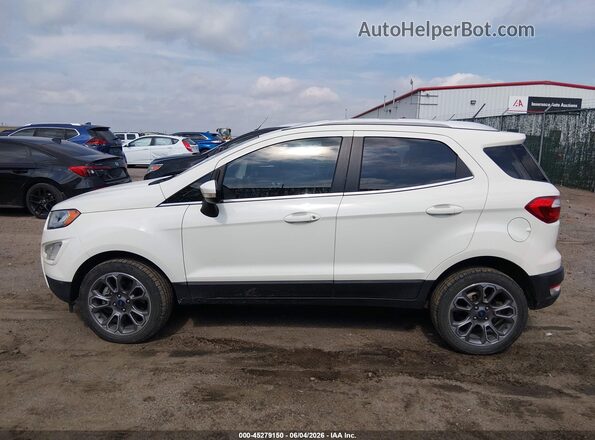 MAJ6S3KL4KC290036 2019 FORD ECOSPORT Белый Панорамный вид салона 360°