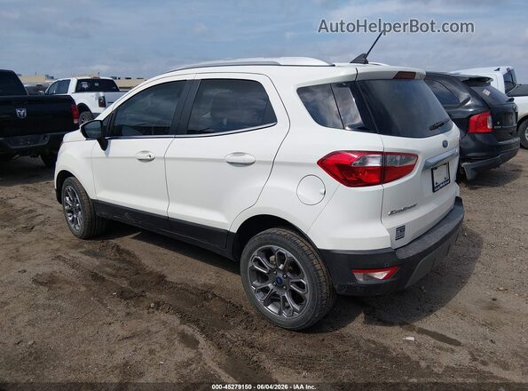 MAJ6S3KL4KC290036 2019 FORD ECOSPORT Белый Задняя левая четверть