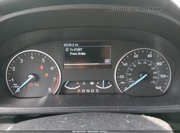MAJ6S3KL4KC290036 2019 FORD ECOSPORT Белый Вид задних сидений