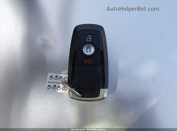 MAJ6S3KL4KC290036 2019 FORD ECOSPORT Белый Вид панели приборов