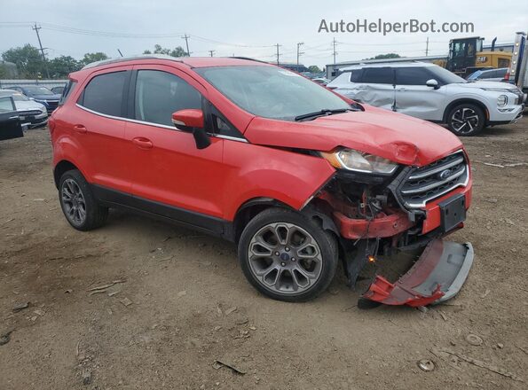 MAJ6S3KL4KC296144 2019 FORD ECOSPORT Red 