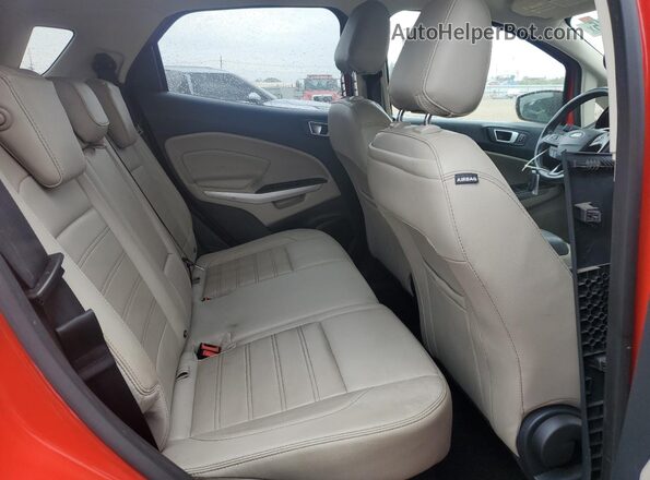 MAJ6S3KL4KC296144 2019 FORD ECOSPORT Red 