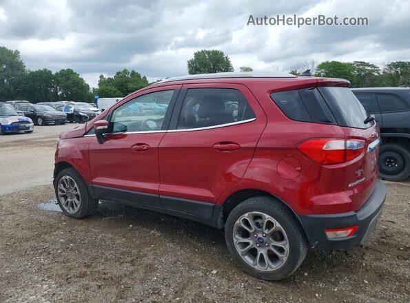 MAJ6S3KL4KC309278 2019 FORD ECOSPORT Red Հետևի ձախ