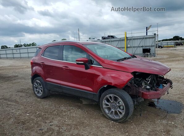 MAJ6S3KL4KC309278 2019 FORD ECOSPORT Red Առջևի աջ