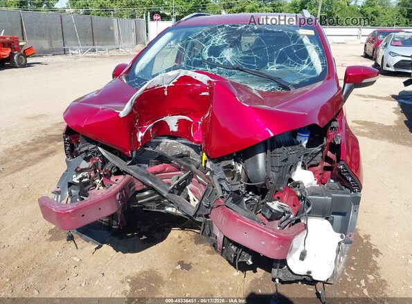 MAJ6S3KL4MC453013 2021 FORD ECOSPORT Red Widok z przodu