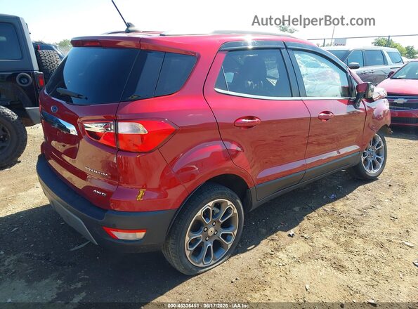 MAJ6S3KL4MC453013 2021 FORD ECOSPORT Red Tył prawy
