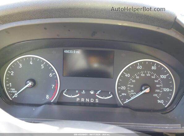 MAJ6S3KL4MC453013 2021 FORD ECOSPORT Red Widok tylnych siedzeń