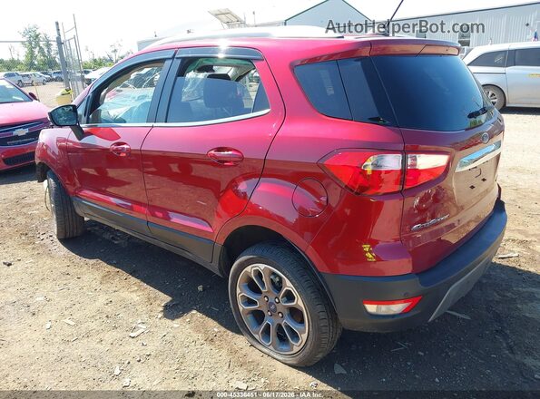 MAJ6S3KL4MC453013 2021 FORD ECOSPORT Red Tył lewy