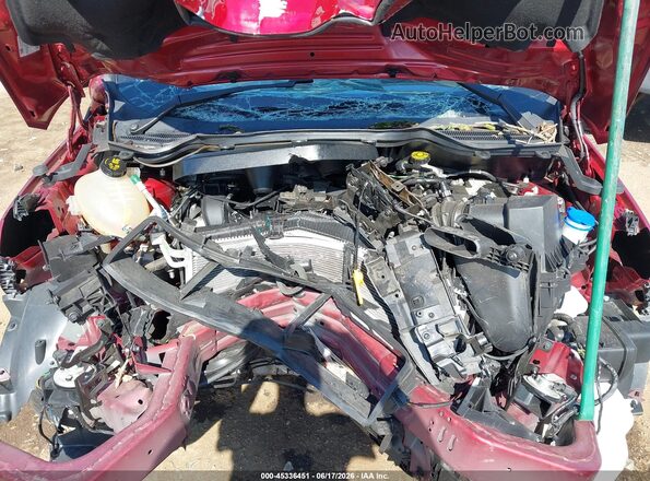 MAJ6S3KL4MC453013 2021 FORD ECOSPORT Red Widok z tyłu