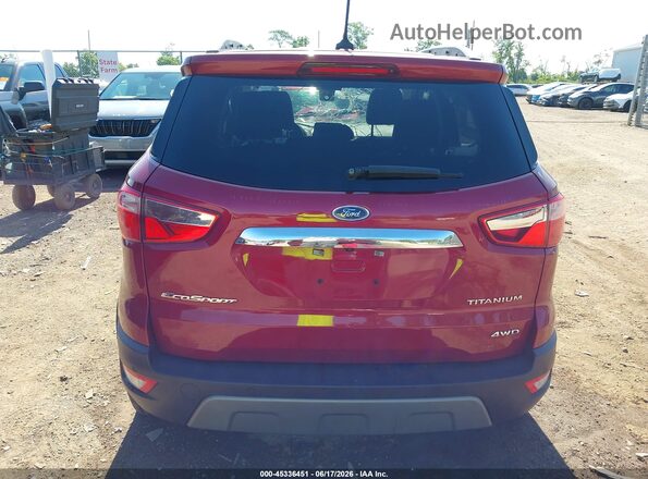 MAJ6S3KL4MC453013 2021 FORD ECOSPORT Red 