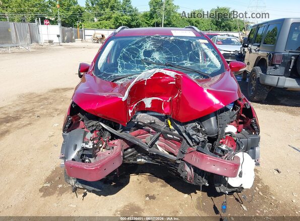 MAJ6S3KL4MC453013 2021 FORD ECOSPORT Red Widok zestawu wskaźników