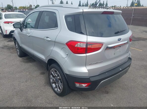 MAJ6S3KL5KC252119 2019 FORD ECOSPORT Silver უკანა მარცხენა