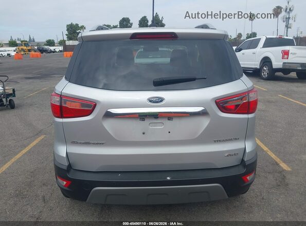 MAJ6S3KL5KC252119 2019 FORD ECOSPORT Silver 
