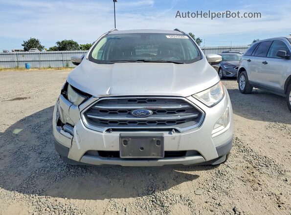 MAJ6S3KL5KC268031 2019 FORD ECOSPORT Silver Vista frontal