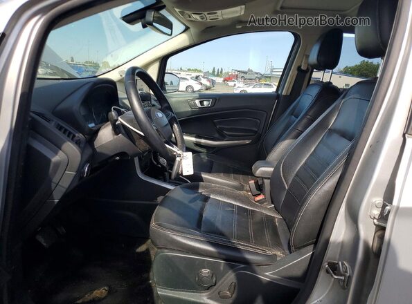 MAJ6S3KL5KC268031 2019 FORD ECOSPORT Silver Vista interior delantera