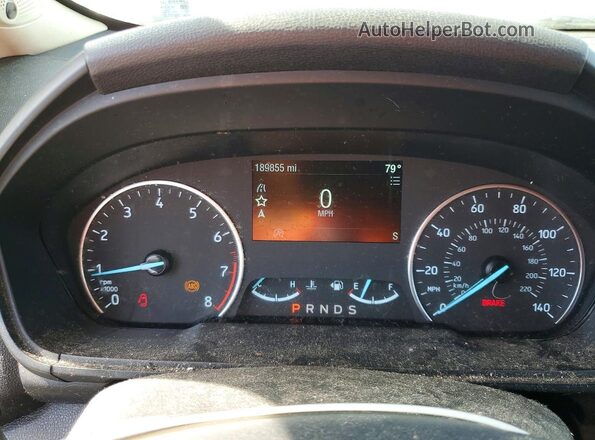 MAJ6S3KL5KC268031 2019 FORD ECOSPORT Silver Vista del cuadro de instrumentos