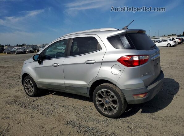 MAJ6S3KL5KC268031 2019 FORD ECOSPORT Silver Trasero izquierdo
