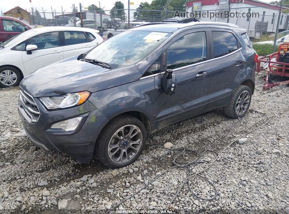 MAJ6S3KL5MC454882 2021 FORD ECOSPORT Gray Front left