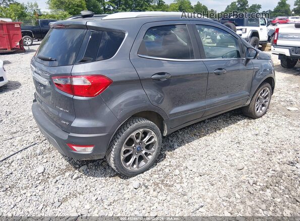 MAJ6S3KL5MC454882 2021 FORD ECOSPORT Gray Rear right