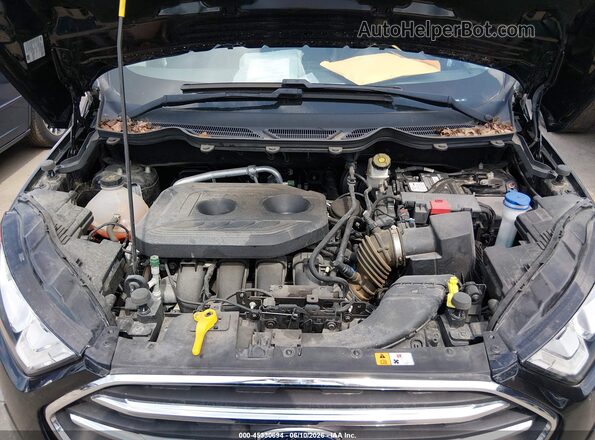 MAJ6S3KL6LC337066 2020 FORD ECOSPORT Black Հետևի տեսք