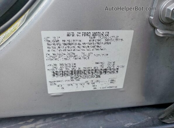 MAJ6S3KL6LC347306 2020 FORD ECOSPORT Silver 