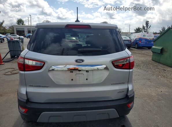 MAJ6S3KL6LC347306 2020 FORD ECOSPORT Silver 