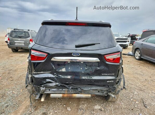 MAJ6S3KL6LC351484 2020 FORD ECOSPORT Black Вид ззаду