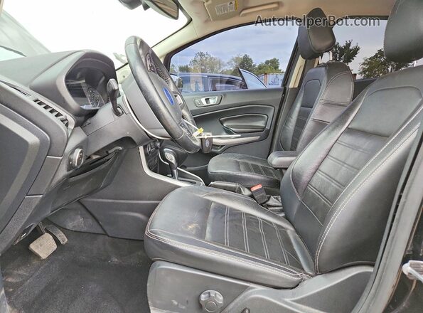 MAJ6S3KL6LC351484 2020 FORD ECOSPORT Black Вид салону спереду