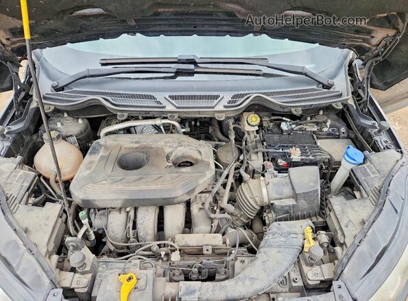 MAJ6S3KL6LC351484 2020 FORD ECOSPORT Black Вид підкапотного простору