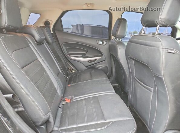 MAJ6S3KL6LC351484 2020 FORD ECOSPORT Black Вид задньої частини салону