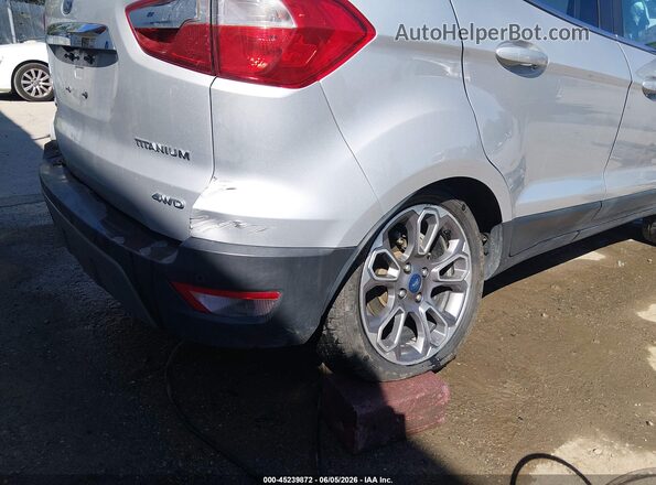 MAJ6S3KL6LC358564 2020 FORD ECOSPORT Silver Widok z przodu