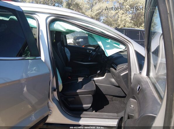 MAJ6S3KL6LC358564 2020 FORD ECOSPORT Silver Widok wnętrza z przodu