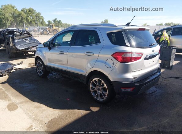 MAJ6S3KL6LC358564 2020 FORD ECOSPORT Silver Tył lewy