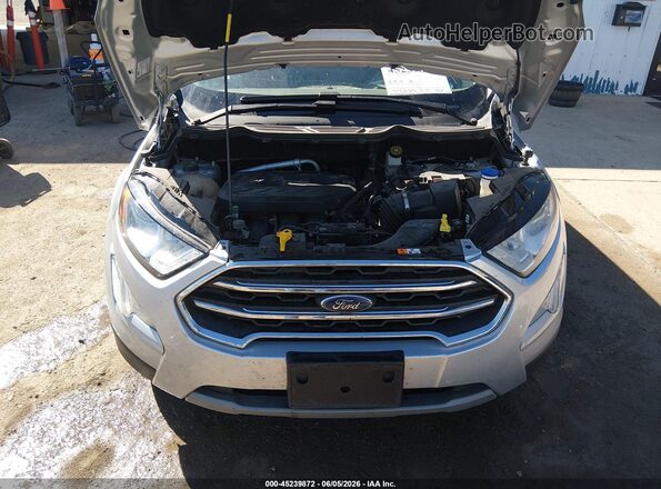 MAJ6S3KL6LC358564 2020 FORD ECOSPORT Silver Widok z tyłu